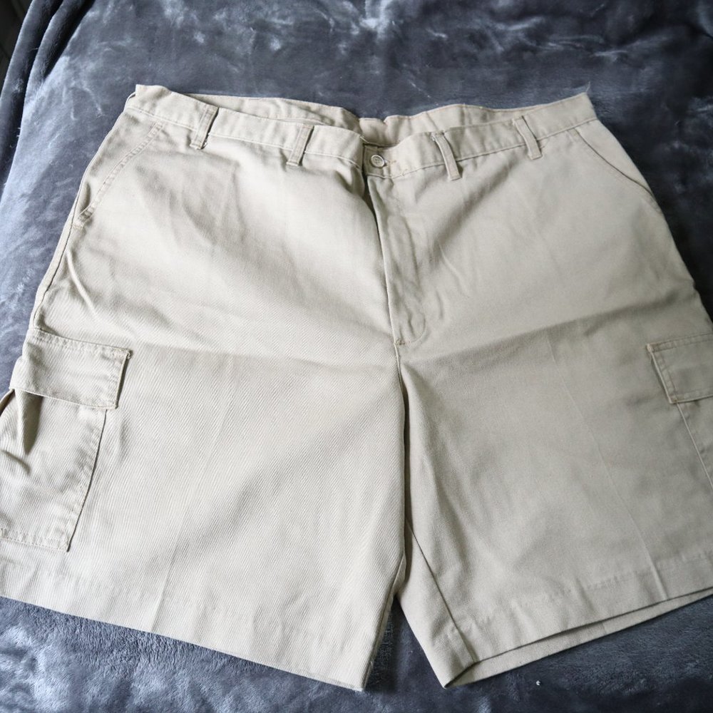 Three pairs 44 Military Uniform Cargo Shorts